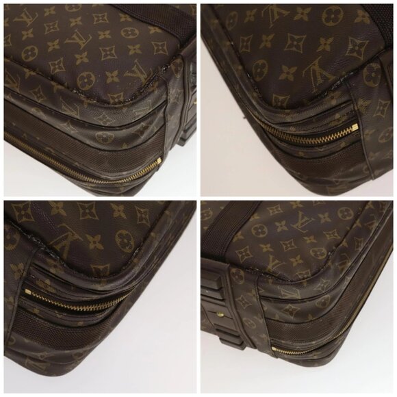 LOUIS VUITTON Monogram Satellite 60 Boston Bag M23354 LV Auth bs28118 - Picture 15 of 16